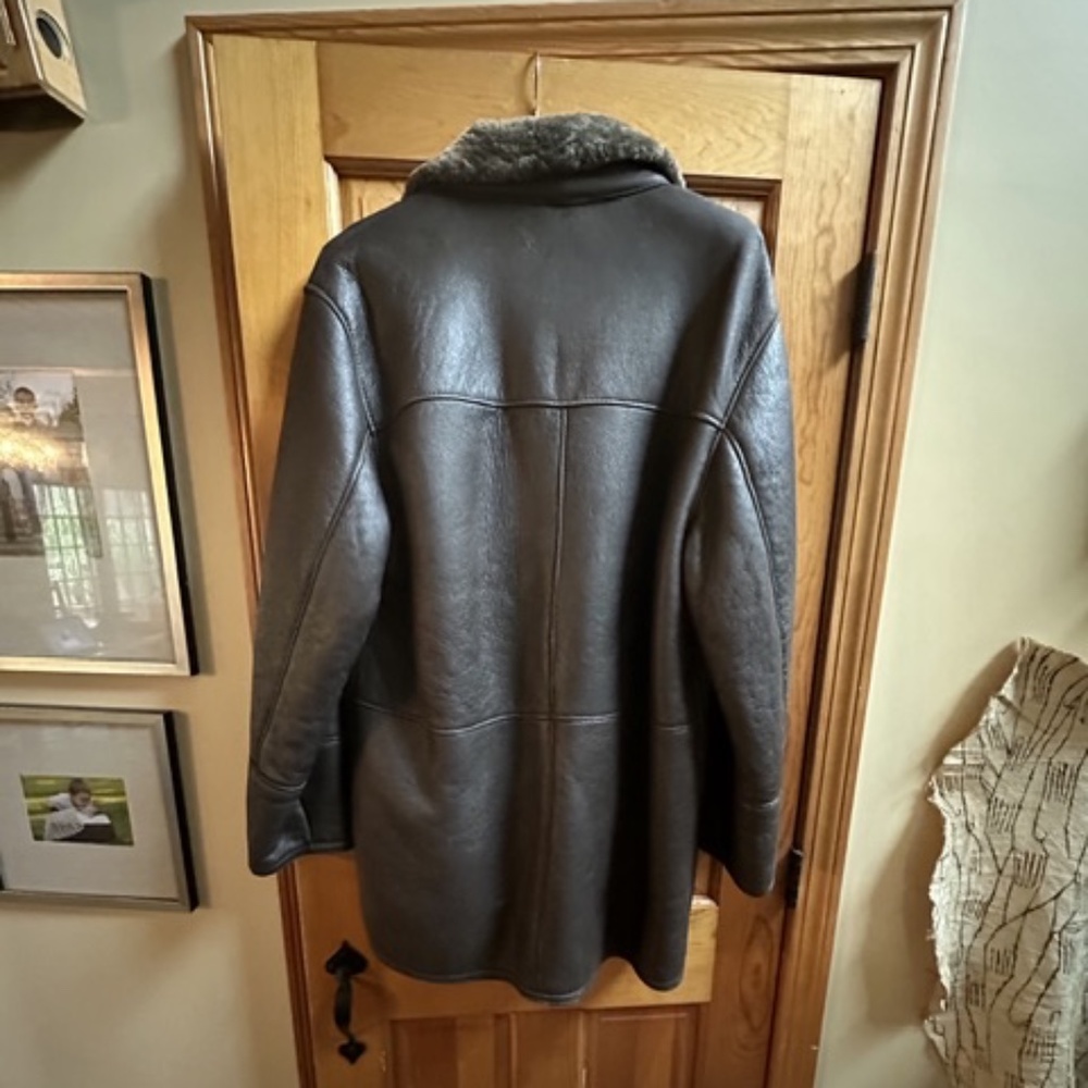 Bod & Christensen shearling leather jacket,mens - Picture 2 of 7